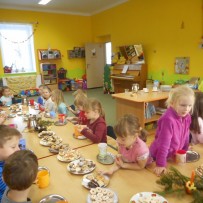 Vánoční besídka a Ježíšek ve školce v Kunčině