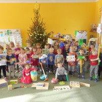 Vánoční besídka a Ježíšek ve školce v Kunčině