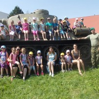 Návštěva vojenské školy v Moravské Třebové