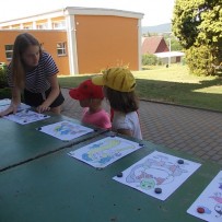 Sportovní den na základní škole v Kunčině
