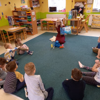 Beseda s paní knihovnicí Kunčina