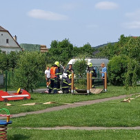Beseda s hasiči