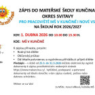 Zápis do MŠ na školní rok 2026/2027